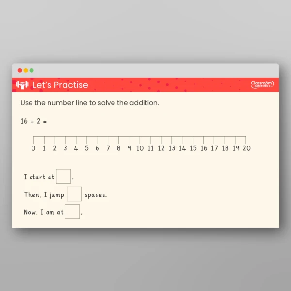 An image of the Free Add by Counting On within 20 Teaching PPT Resource