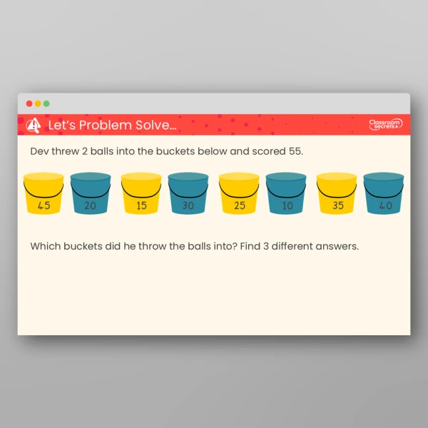 An image of the Flexibly Partition Numbers to 100 Teaching PPT Resource
