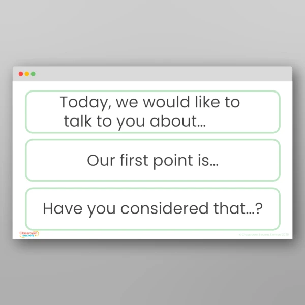 An image of the Sustainability Discussion Cards Sentence Stems Resource