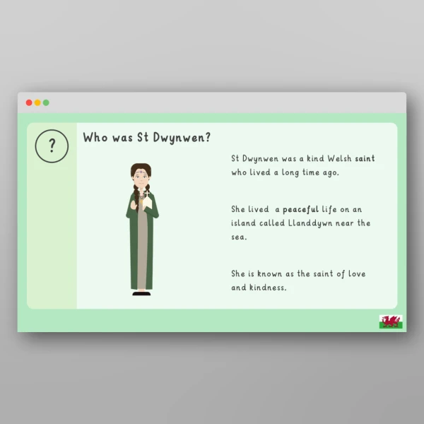 An image of the St Dwynwen's Day Introductory PPT Resource