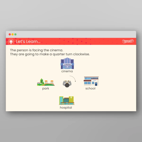 An image of the Turns and Angles Teaching PPT Resource