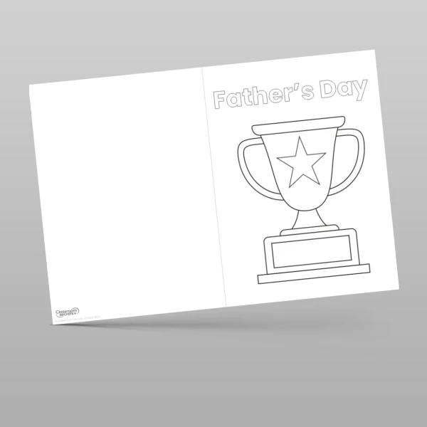 An image of the Father's Day and Special People Card Template Resource