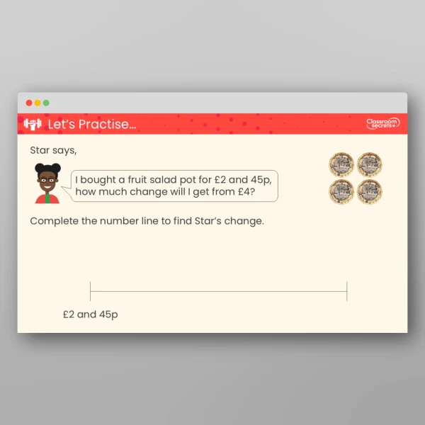 An image of the Find Change Teaching PPT Resource