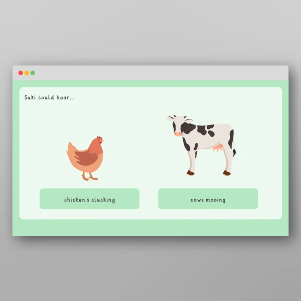 An image of the Phase 1 Phonics Environmental Sounds Sound Story Farm PPT Resource