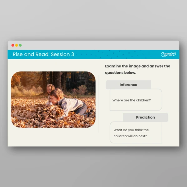 An image of the Rise and Read Harvest Resource