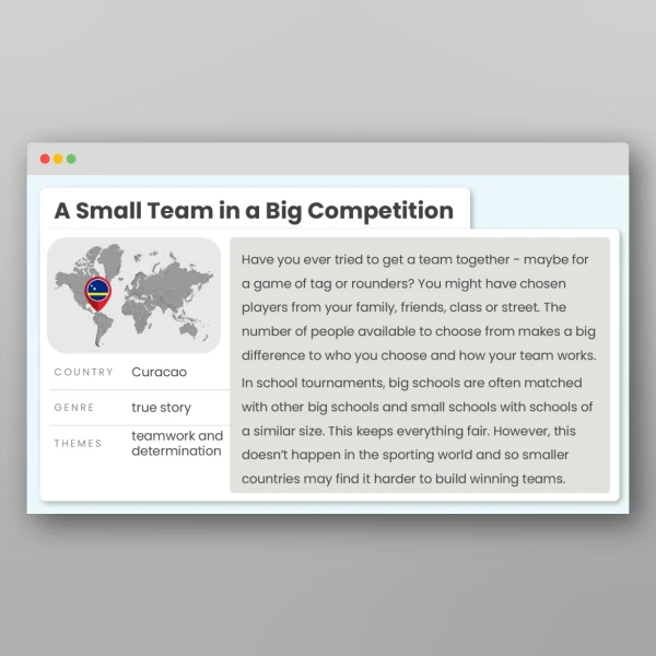 An image of the Around the World in 80 Stories - South America Resource