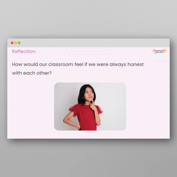 An image of the LKS2 Values - Honesty Resource