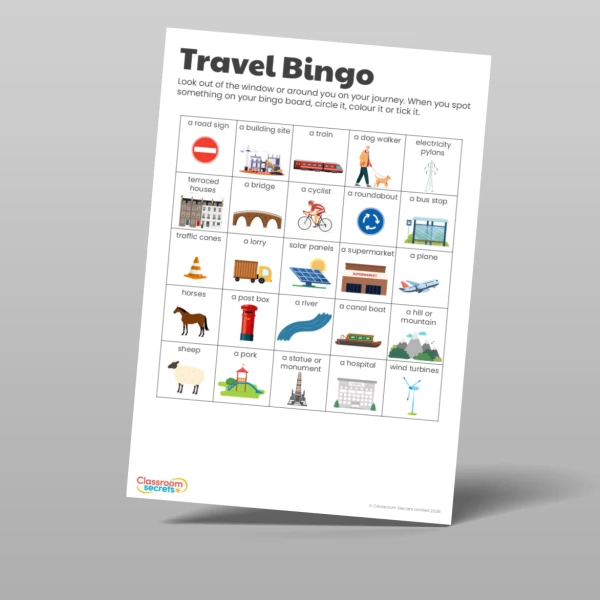 An image of the Travel Bingo Resource