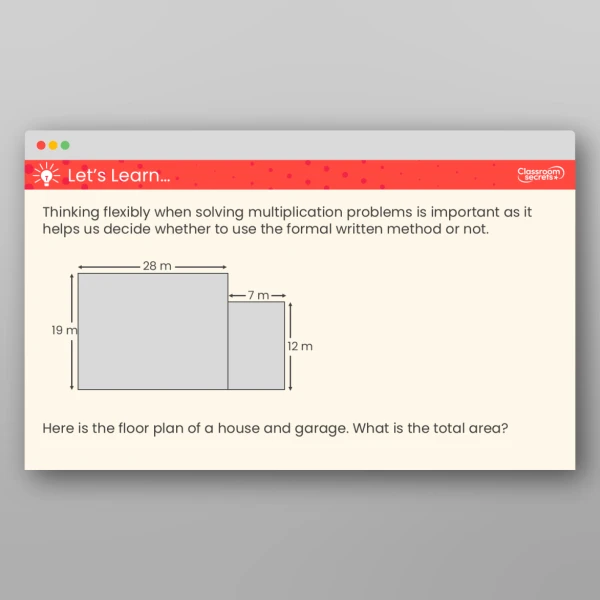 An image of the Solve Problems with Multiplication Teaching PPT Resource