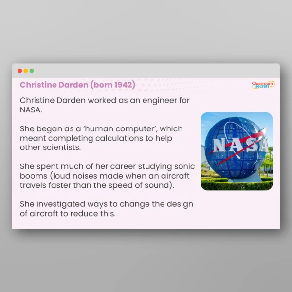 Year 3 and Year 4 Scientist of the Day Teaching PowerPoint
