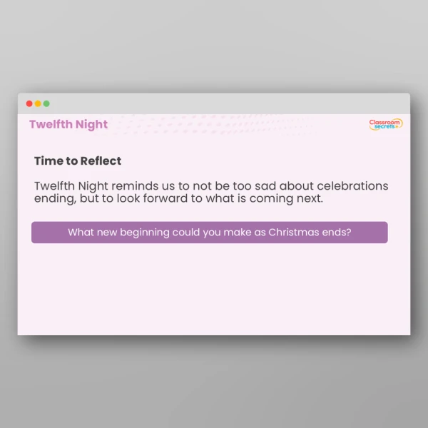 An image of the Twelfth Night Whole School Assembly Resource