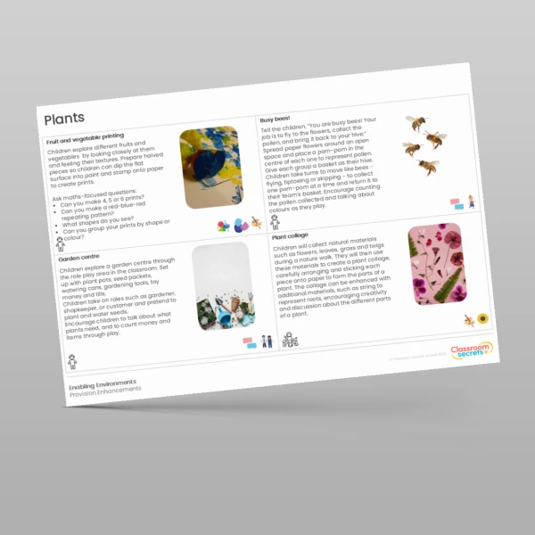 An image of the Plants Provision Enhancements Resource