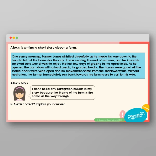 An image of the Consolidating of Writing Paragraphs in Standard and Non-Standard English Teaching PPT Resource