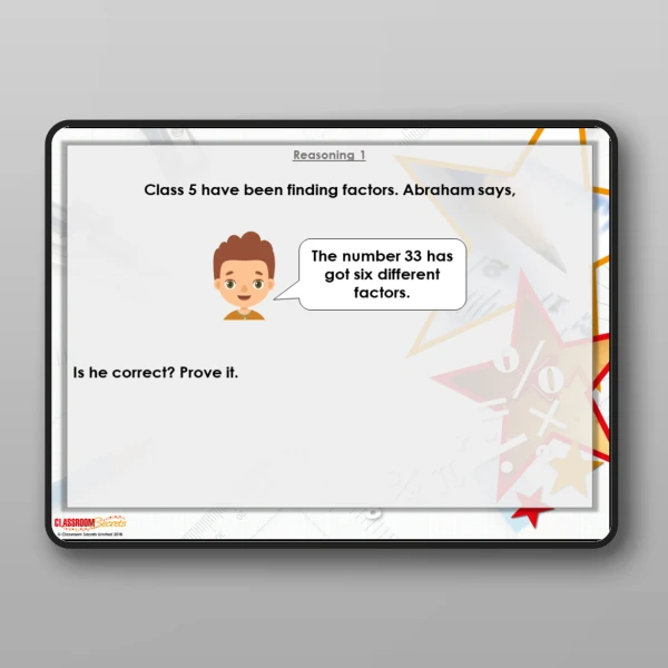 An image of the Factors Modelling PPT Resource