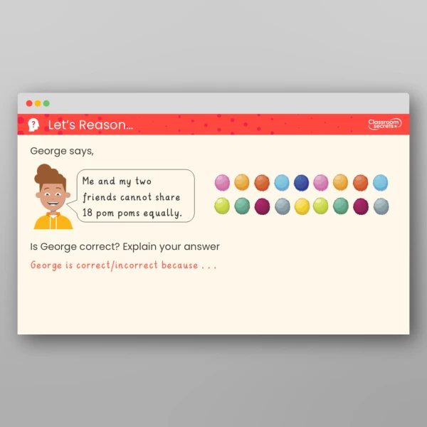 An image of the Make Equal Groups - Sharing Teaching PPT Resource