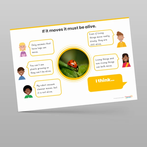 An image of the Living Things and their Habitats Concept Cartoons Resource