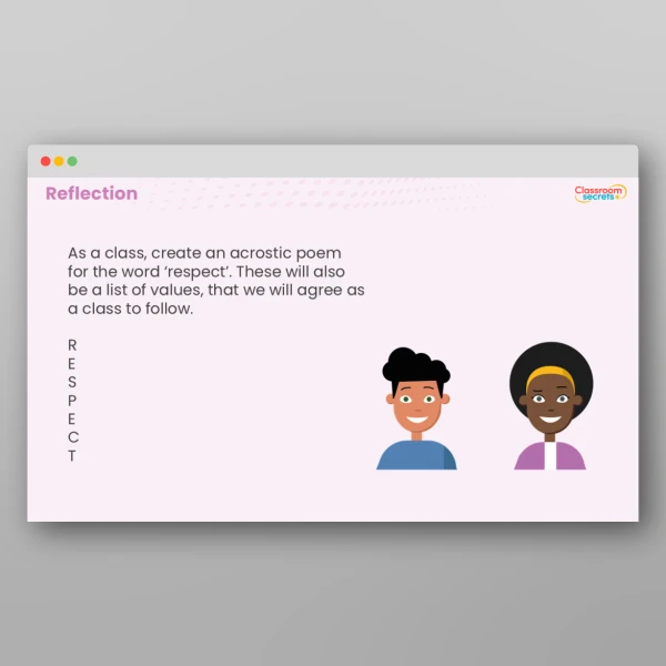 An image of the LKS2 Values - Respect PPT Resource