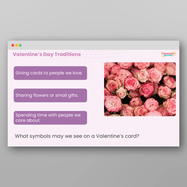 An image of the Valentine's Day Whole School Assembly Resource