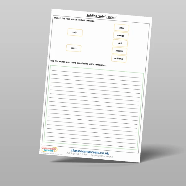 An image of the Adding 'sub-', 'inter-' Application Resource