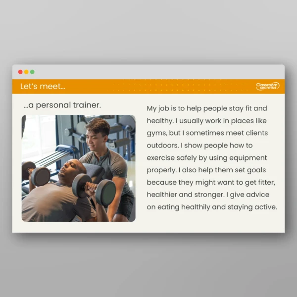 An image of the Lesson 4: What Impact does Lifestyle Have on the Body? Resource