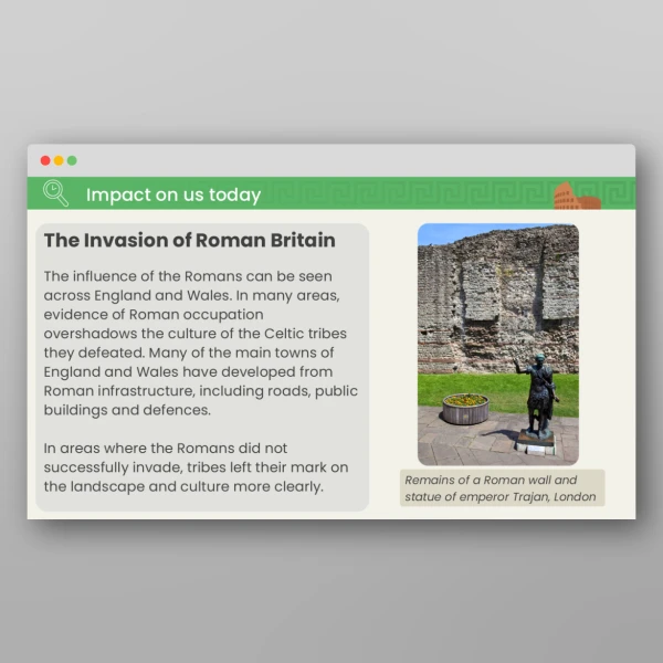 An image of the Lesson 2: How and Why Did the Romans Invade Britain? PPT Resource