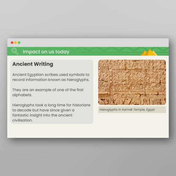 An image of the Lesson 2: What Was the Hierarchy in Egyptian Society? PPT Resource