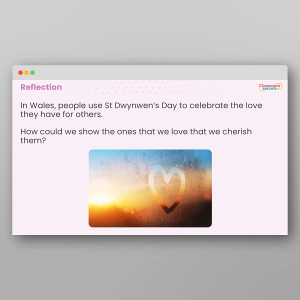 An image of the St Dwynwen's Day Whole School Assembly Resource