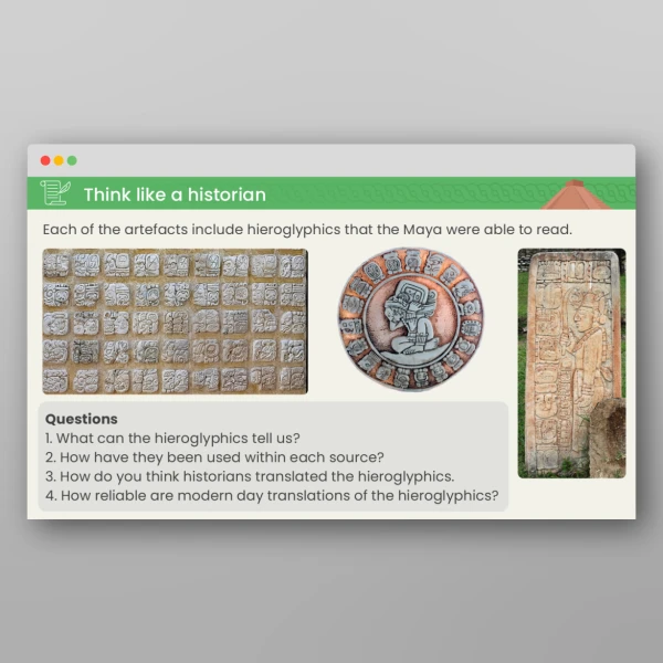 An image of the Lesson 5: What Did the Maya People Believe in? PPT Resource