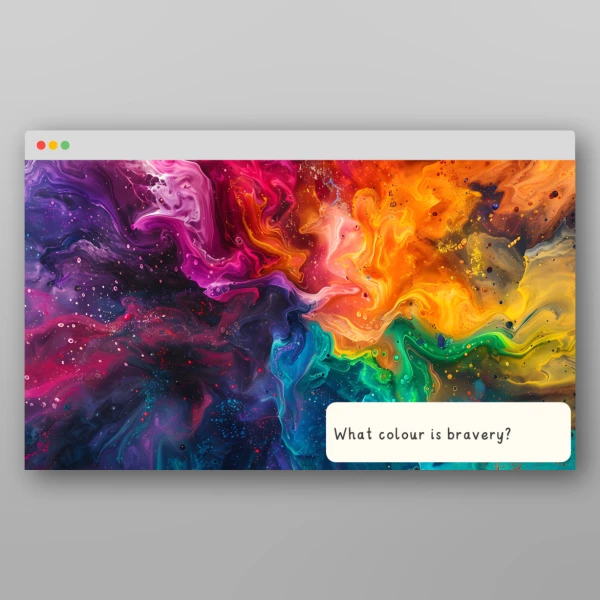 An image of the Courage and Bravery I Wonder Discussion Prompts Resource