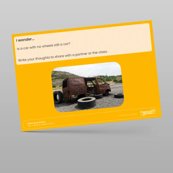 An image of the Spring 2 Week 3 Wake Up and Work Resource