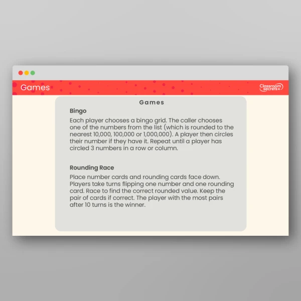 An image of the Round to the Nearest 10,000, 100,000 and 1,000,000 Tutor PPT Resource