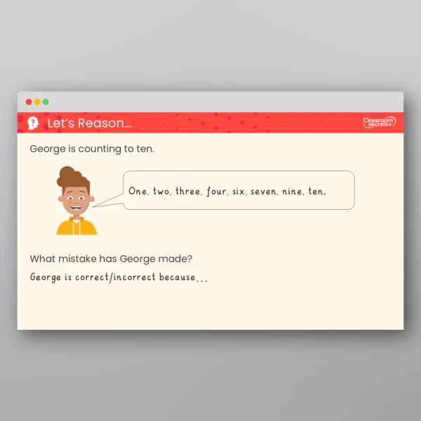 An image of the Recognise Numbers as Words Teaching PPT Resource