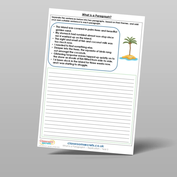 An image of the What is a Paragraph? Application Resource