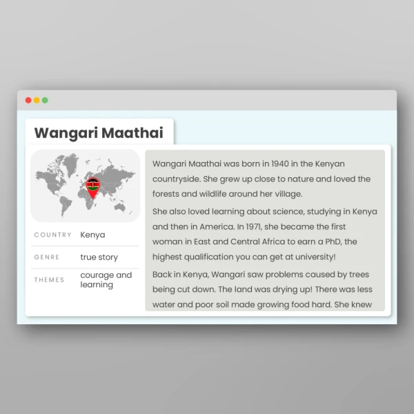 An image of the Around the World in 80 Stories - Africa Resource