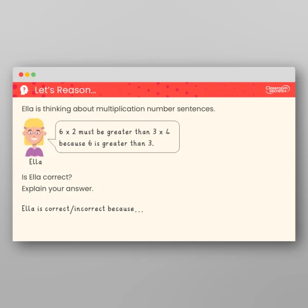 An image of the Multiplication Sentences Teaching PPT Resource