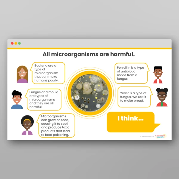 An image of the Living Things and their Habitats Concept Cartoons Resource