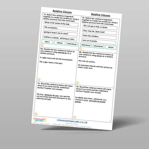 An image of the Free Relative Clauses Application and Reasoning Resource