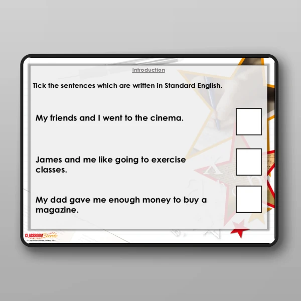 An image of the 'Have' not 'Of' and 'These/Those' not 'Them' Modelling PPT Resource