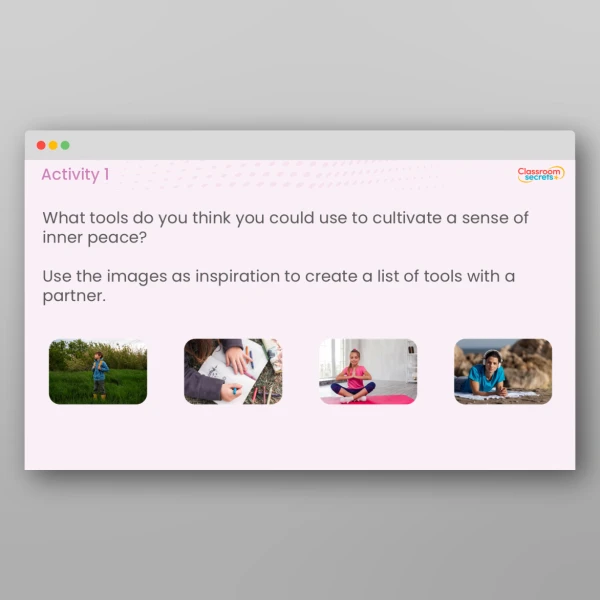 An image of the Values Resource - Peace Resource