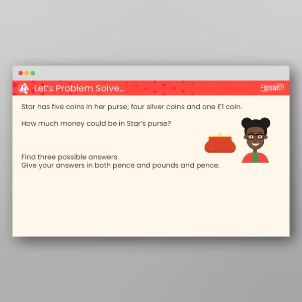 An image of the Convert Pounds and Pence Teaching PPT Resource