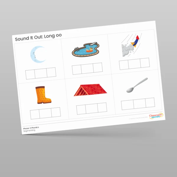 An image of the Phonics Sound It Out: long oo Resource