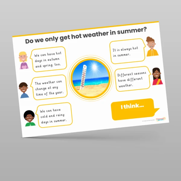 An image of the Seasonal Changes Concept Cartoons Resource