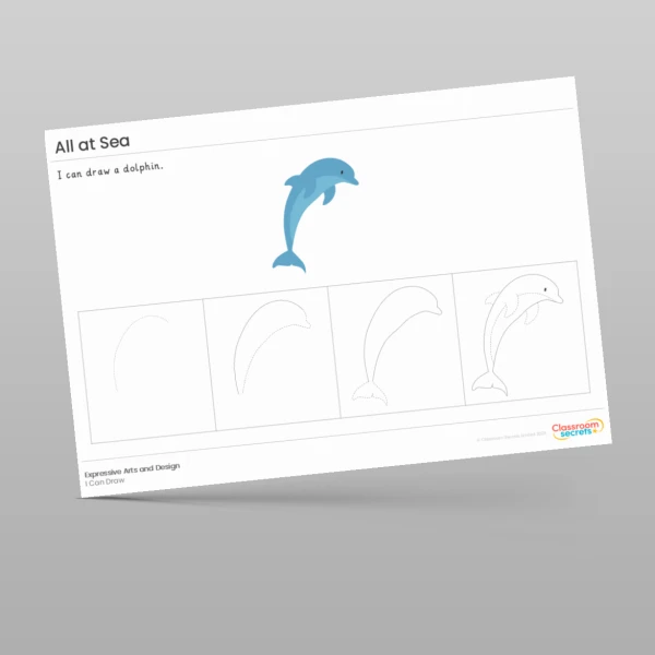 An image of the Amazing World - All At Sea I Can Draw Resource