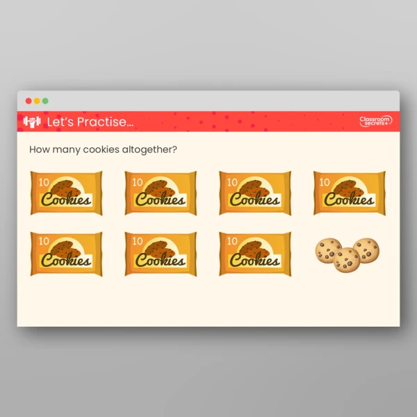 An image of the Recognise Tens and Ones Teaching PPT Resource