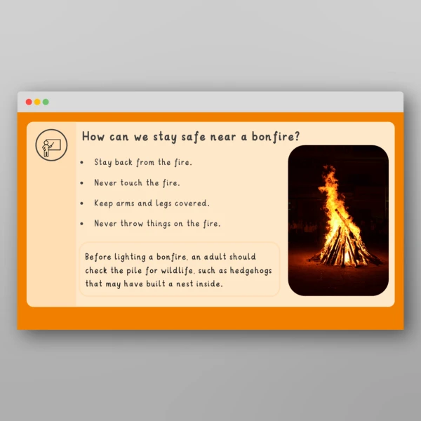 An image of the Bonfire Night Introductory PPT Resource