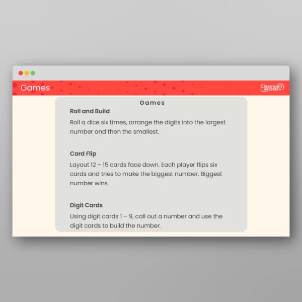 An image of the Numbers to 1,000,000 Tutor PPT Resource