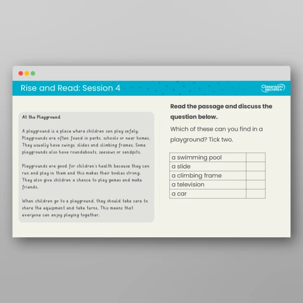 An image of the Rise and Read Non-Fiction Resource