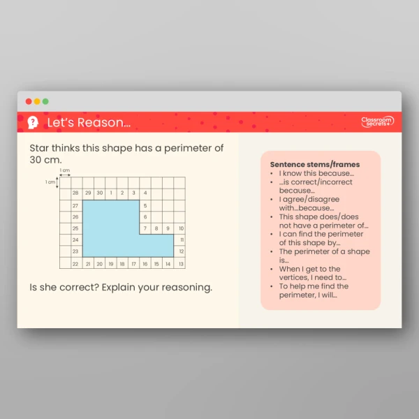 An image of the What is Perimeter? Teaching PPT Resource