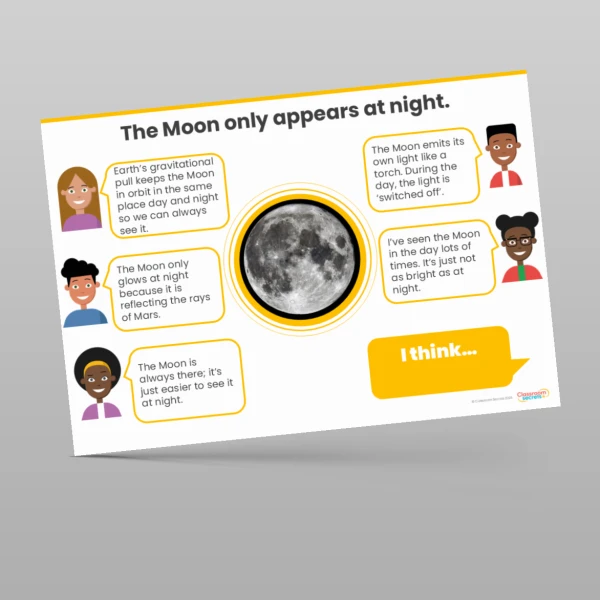 An image of the Earth and Space Concept Cartoons Resource