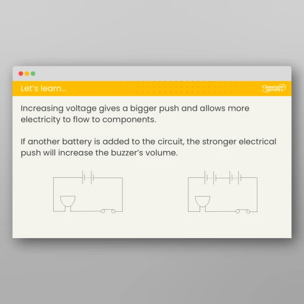 An image of the Lesson 3: How Can We Change the Volume of a Buzzer? Investigation Resource